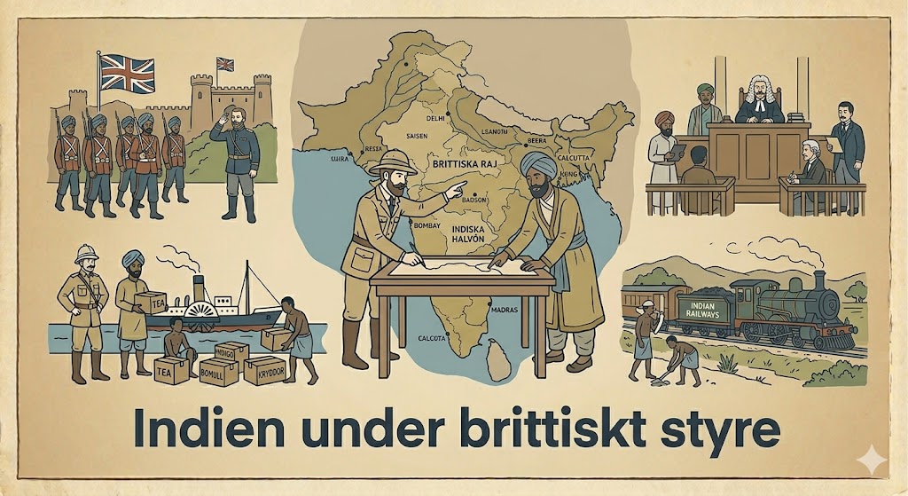 Indien under brittiskt styre