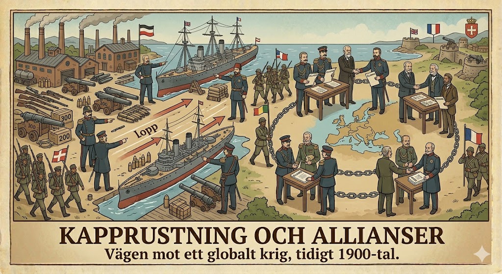 Kapprustning och allianser