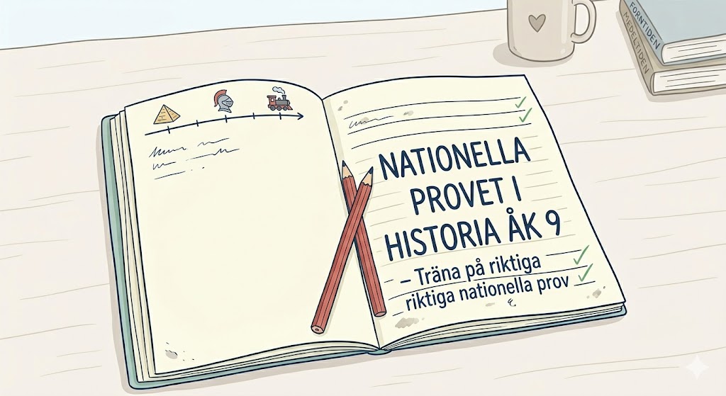 Nationella provet i Historia åk 9 – Träna på riktiga nationella prov | SO-Portalen