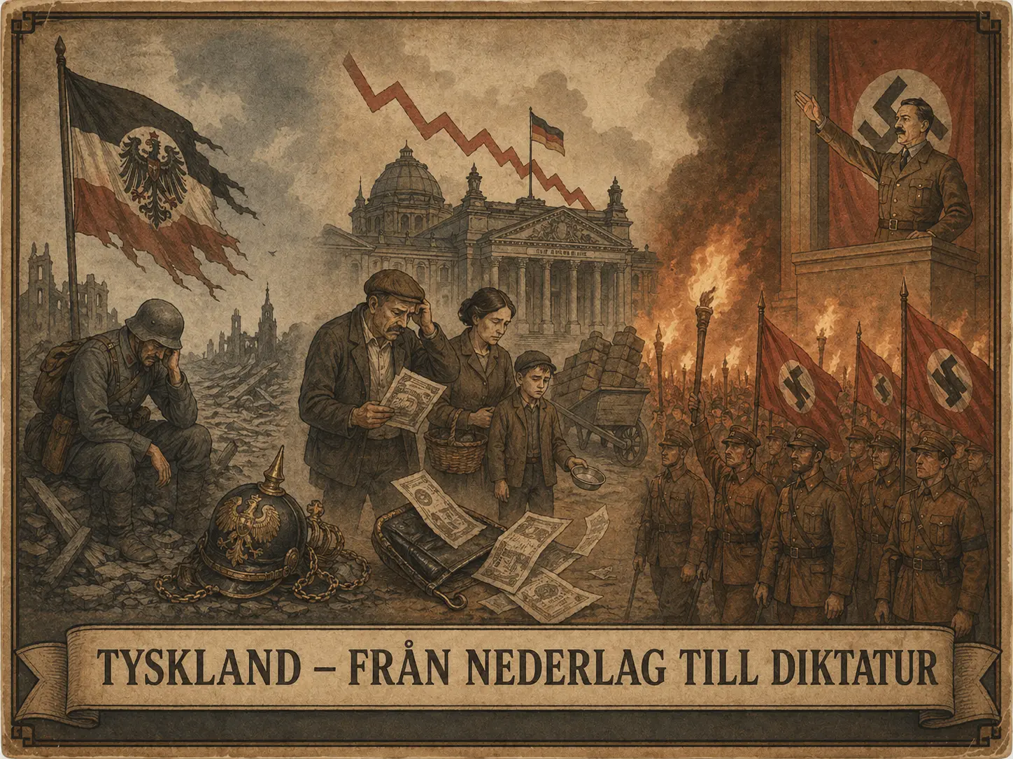 Tyskland – från nederlag till diktatur