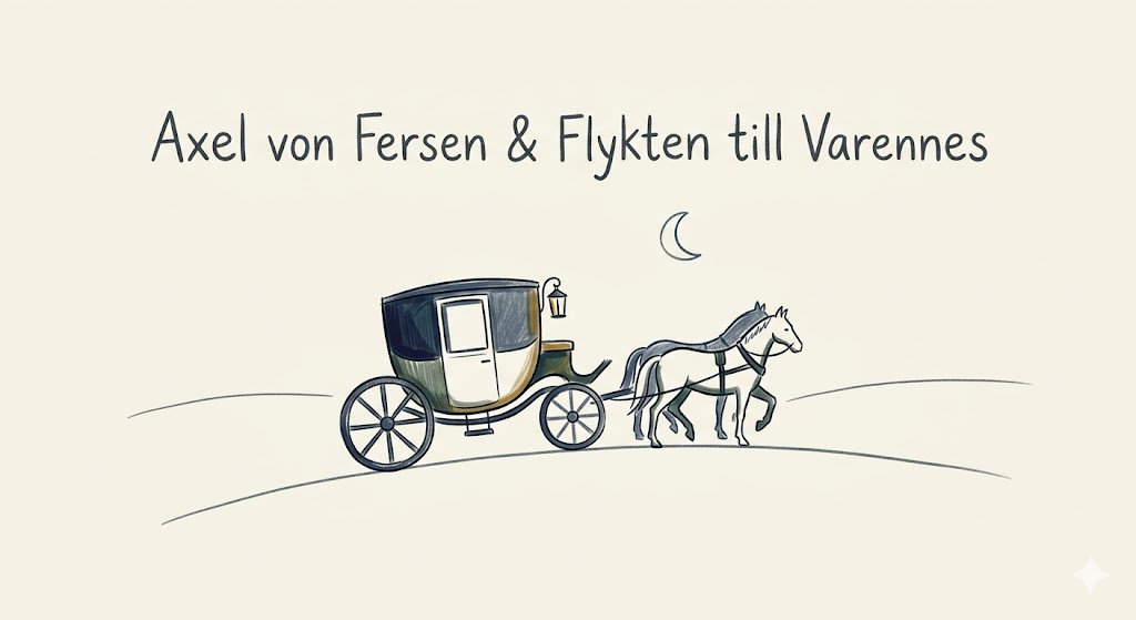 Axel von Fersen & Flykten till Varennes