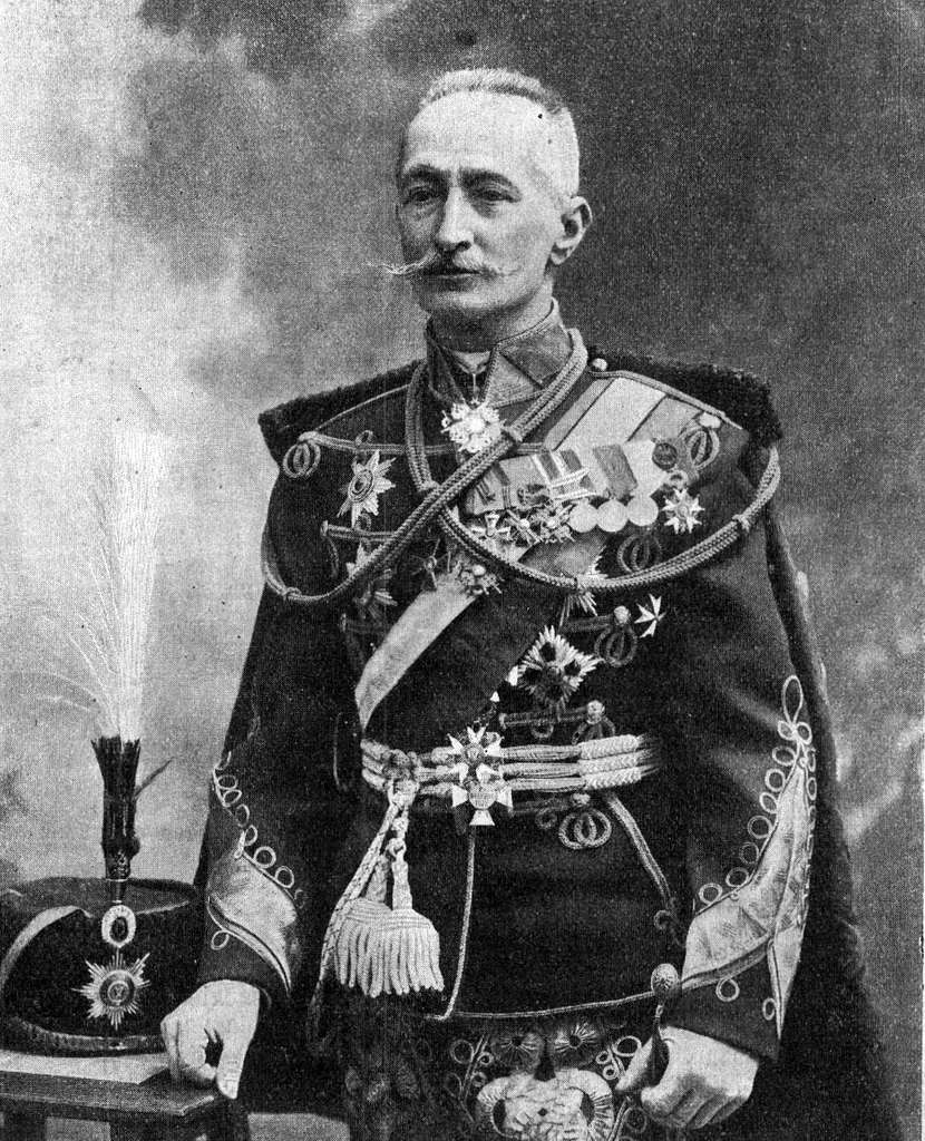 Porträtt av General Aleksej Brusilov