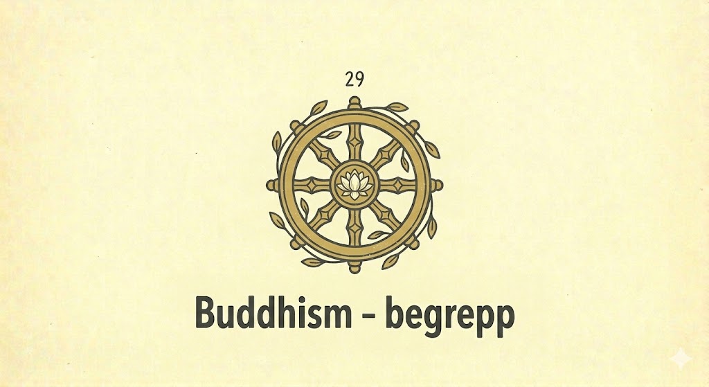 Buddhism – begrepp