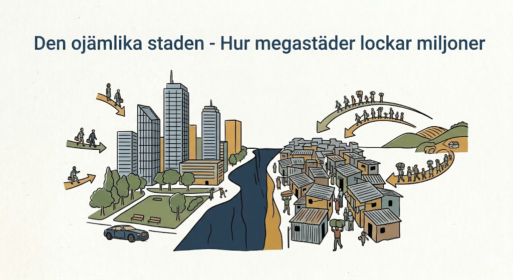Hur megastäder lockar miljoner