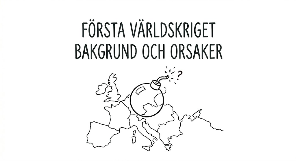 Första världskriget bakgrund och orsaker