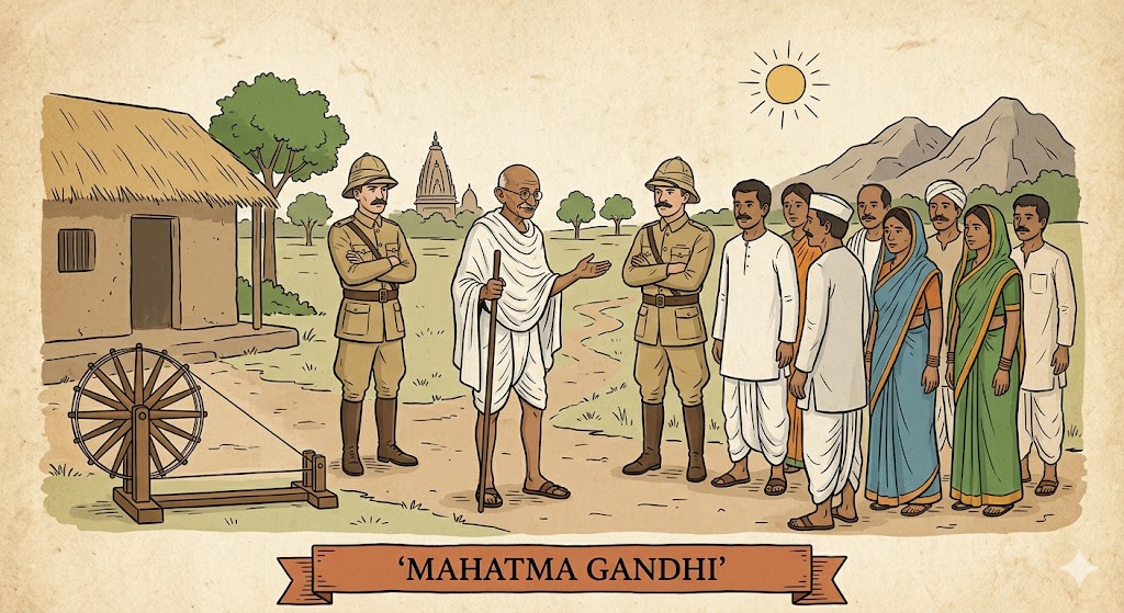 Gandhi och Indiens frihetskamp
