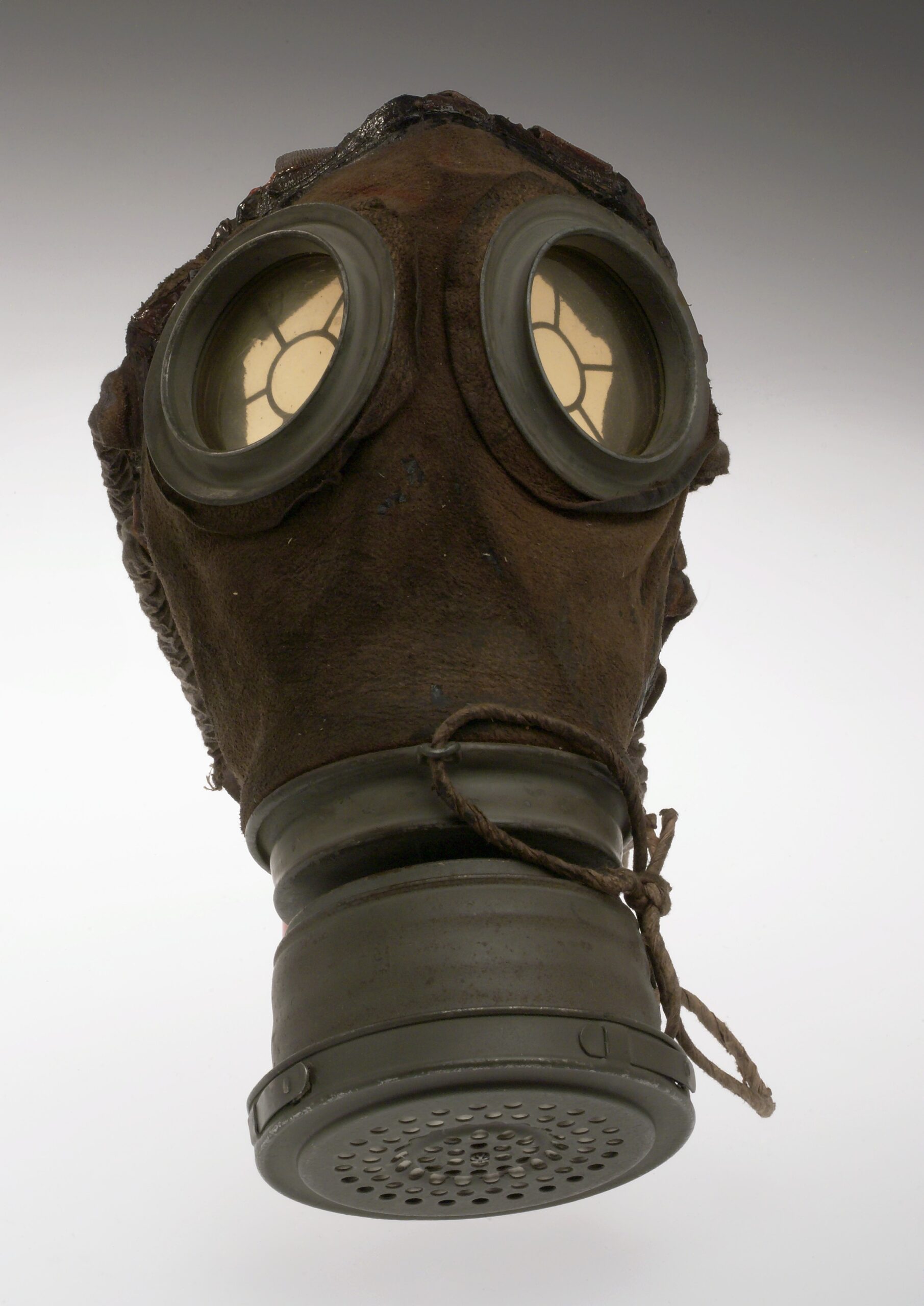 En tidig tysk gasmask