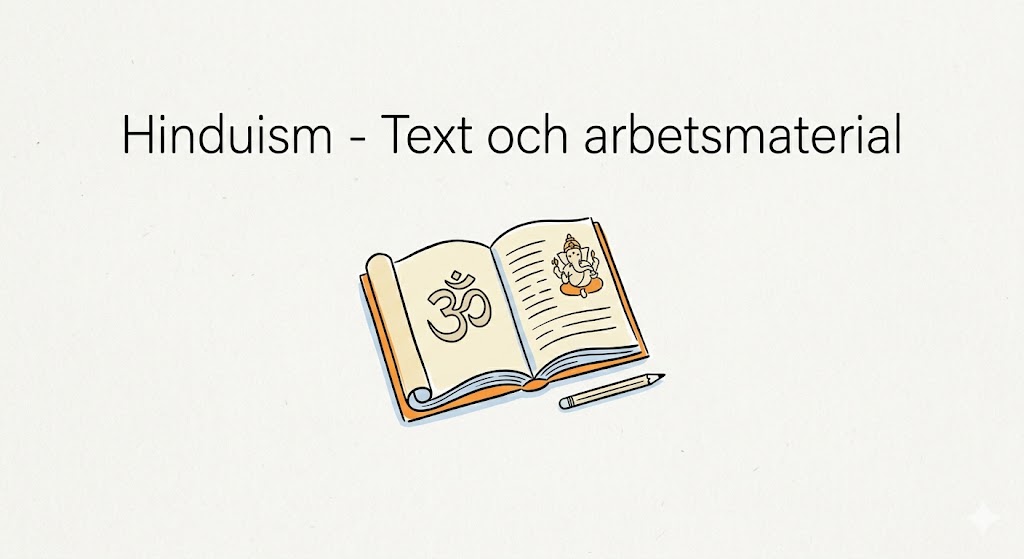 Hinduism – Text och arbetsmaterial