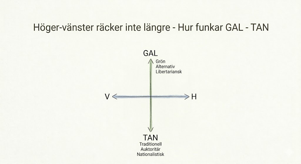 Höger-vänster räcker inte längre – Hur funkar GAL – TAN