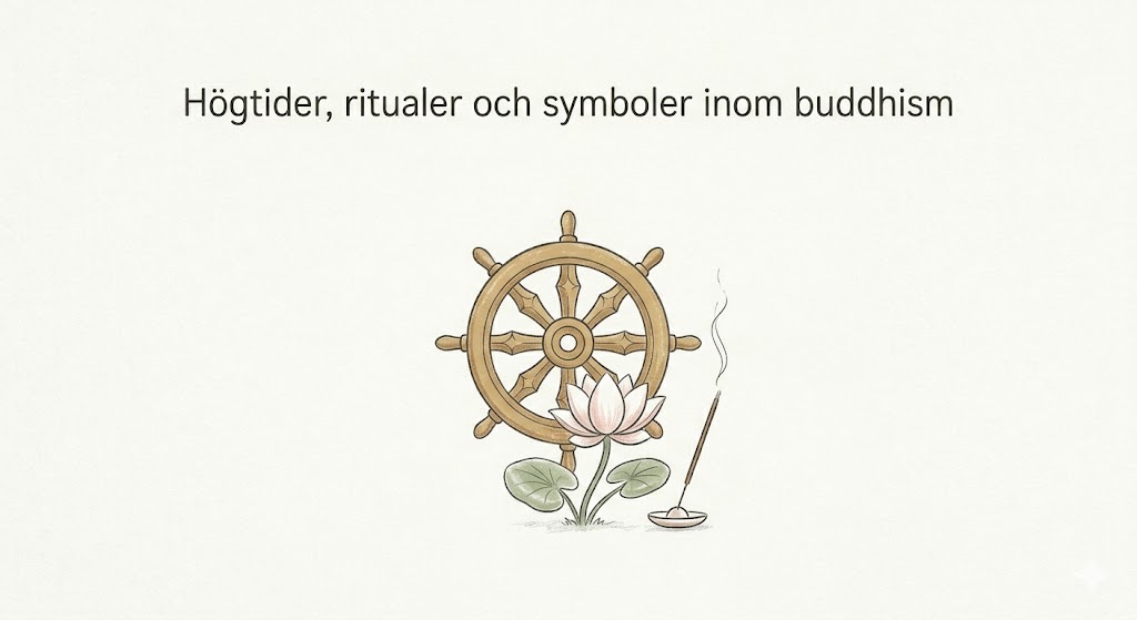 Högtider, ritualer och symboler inom buddhism