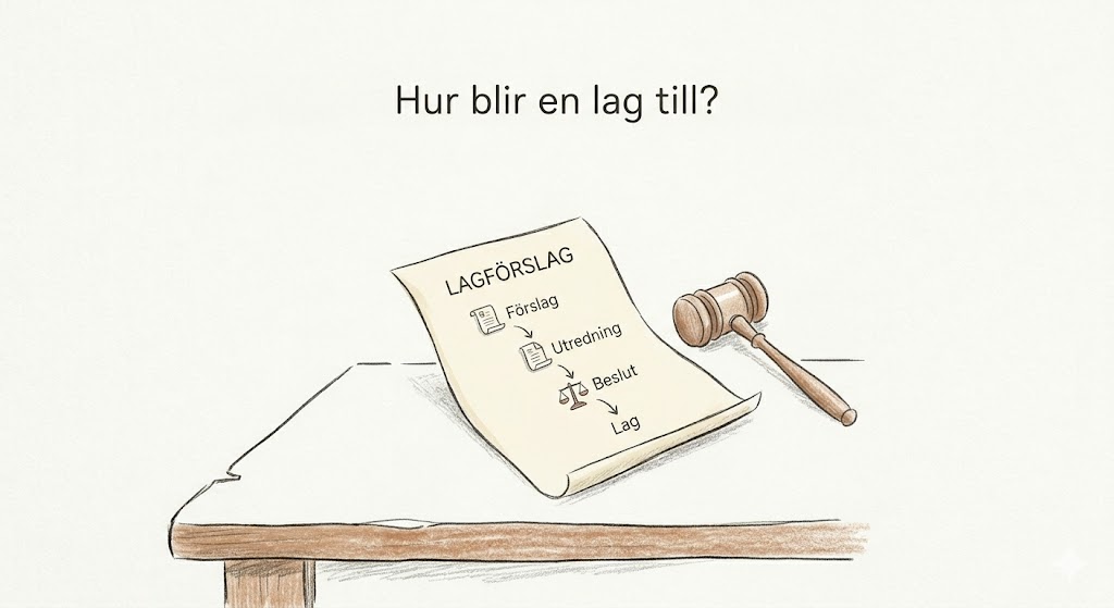 Hur blir en lag till?