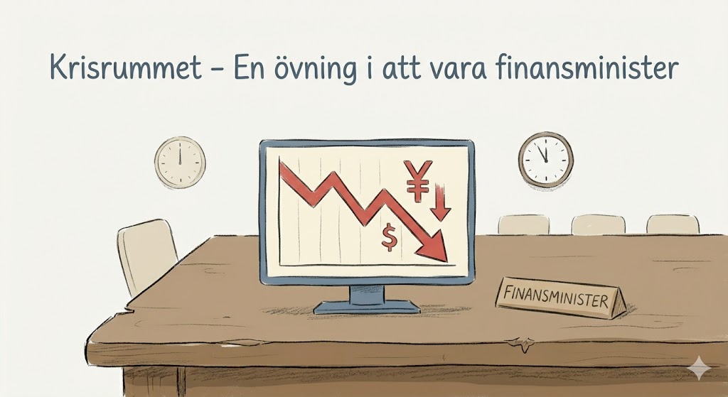 Krisrummet – En övning i att vara finansminister
