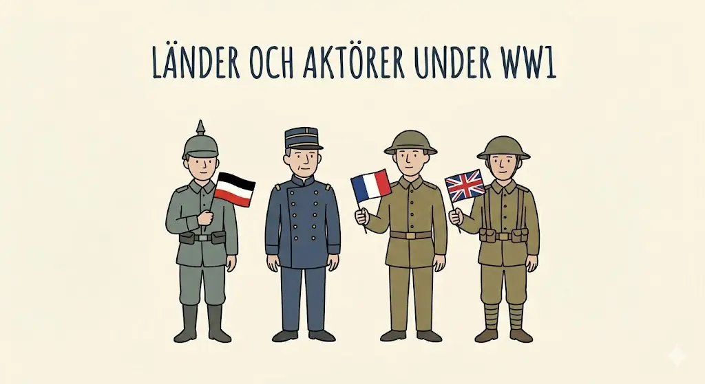 Länder och aktörer