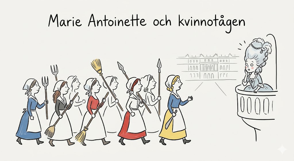 Marie Antoinette och kvinnotågen