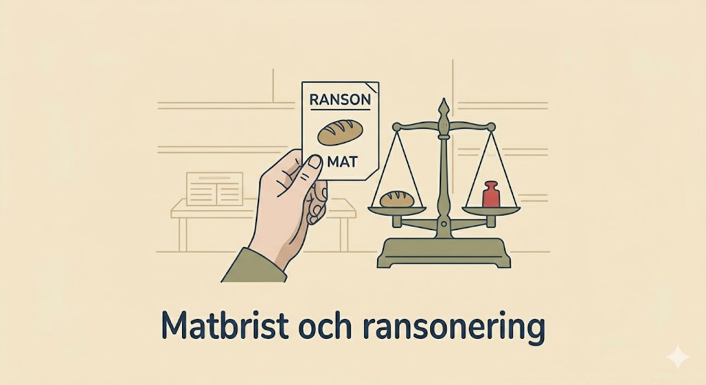 Matbrist och ransonering