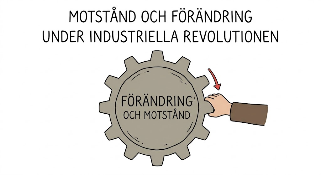 Motstånd och förändring under industriella revolutionen