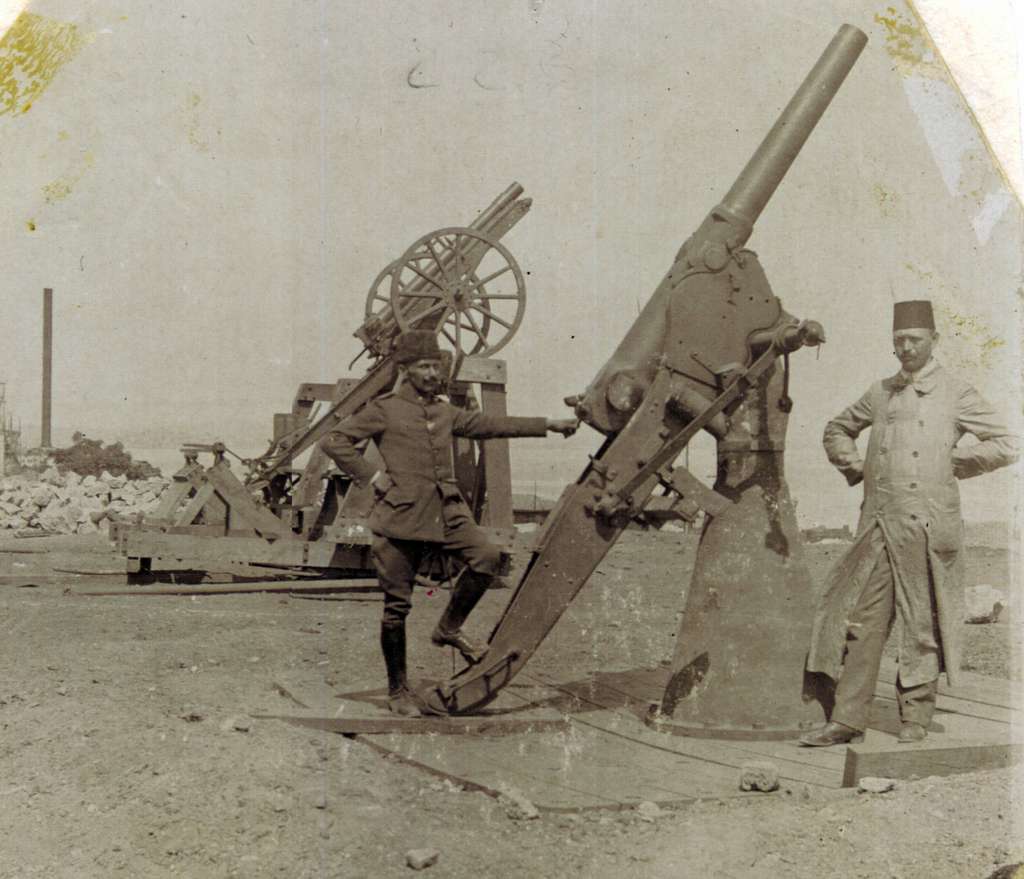 Osmanskt artilleri vid Gallipoli