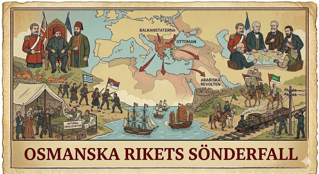 Osmanska rikets sönderfall