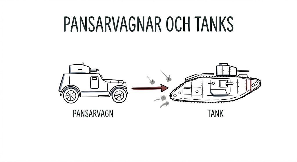 Pansarvagnar och tanks