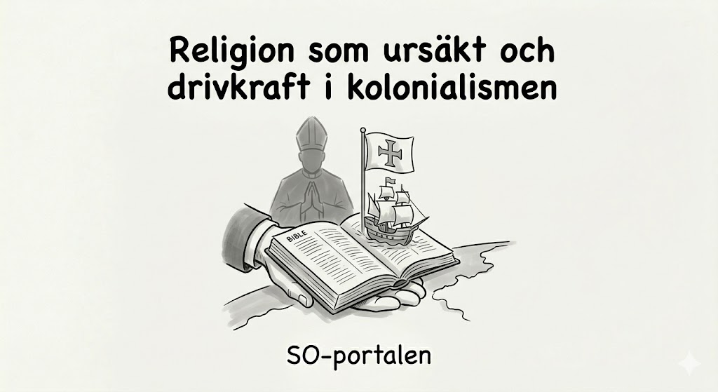 Religion som ursäkt och drivkraft i kolonialismen