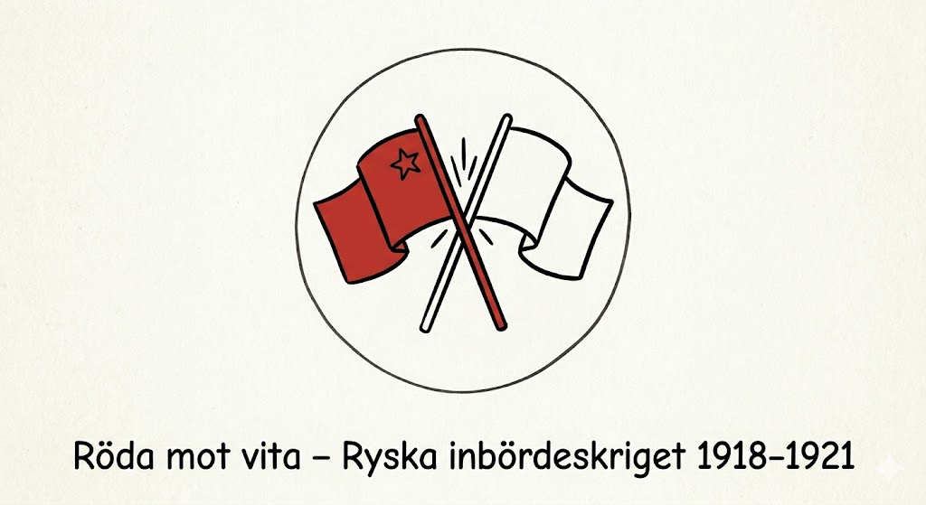Röda mot vita – Ryska inbördeskriget 1918–1921