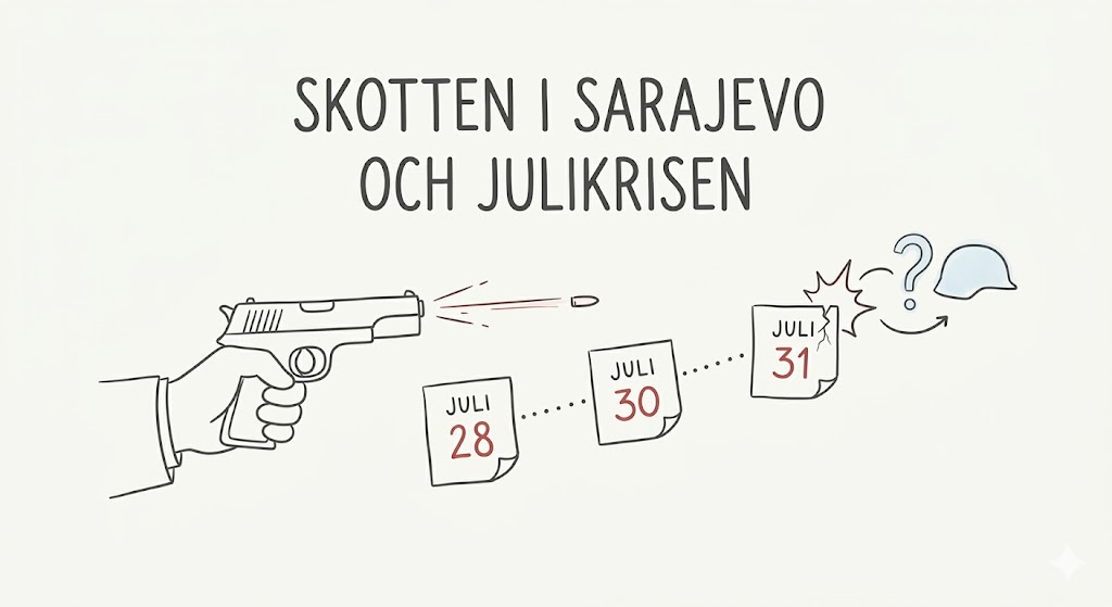 Skotten i Sarajevo och julikrisen