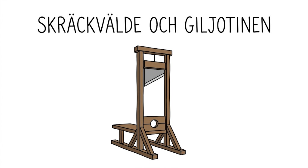 Skräckvälde och giljotinen