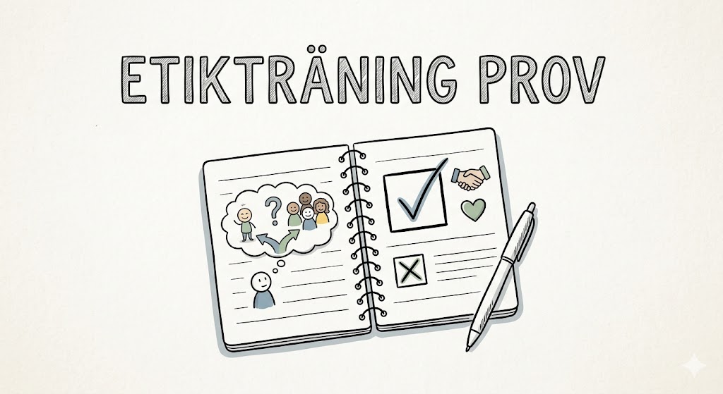 Etikträning prov