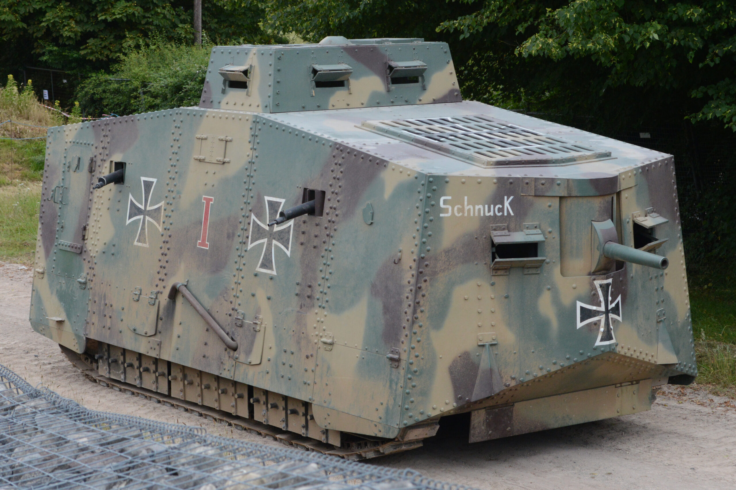 Tysk A7V stridsvagn