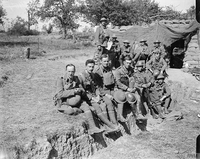 Tyska soldater under Kaiserschlacht 1918