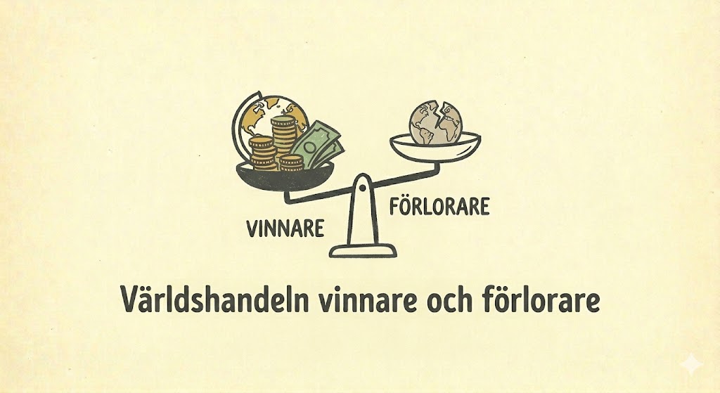 Världshandeln vinnare och förlorare