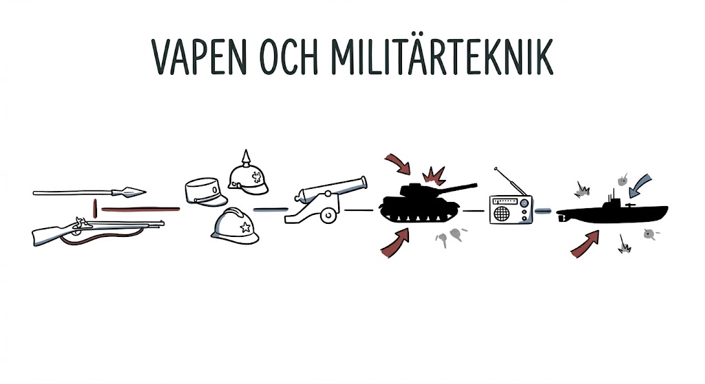 Vapen och militärteknik