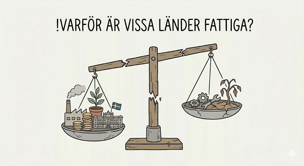 Varför är vissa länder fattiga