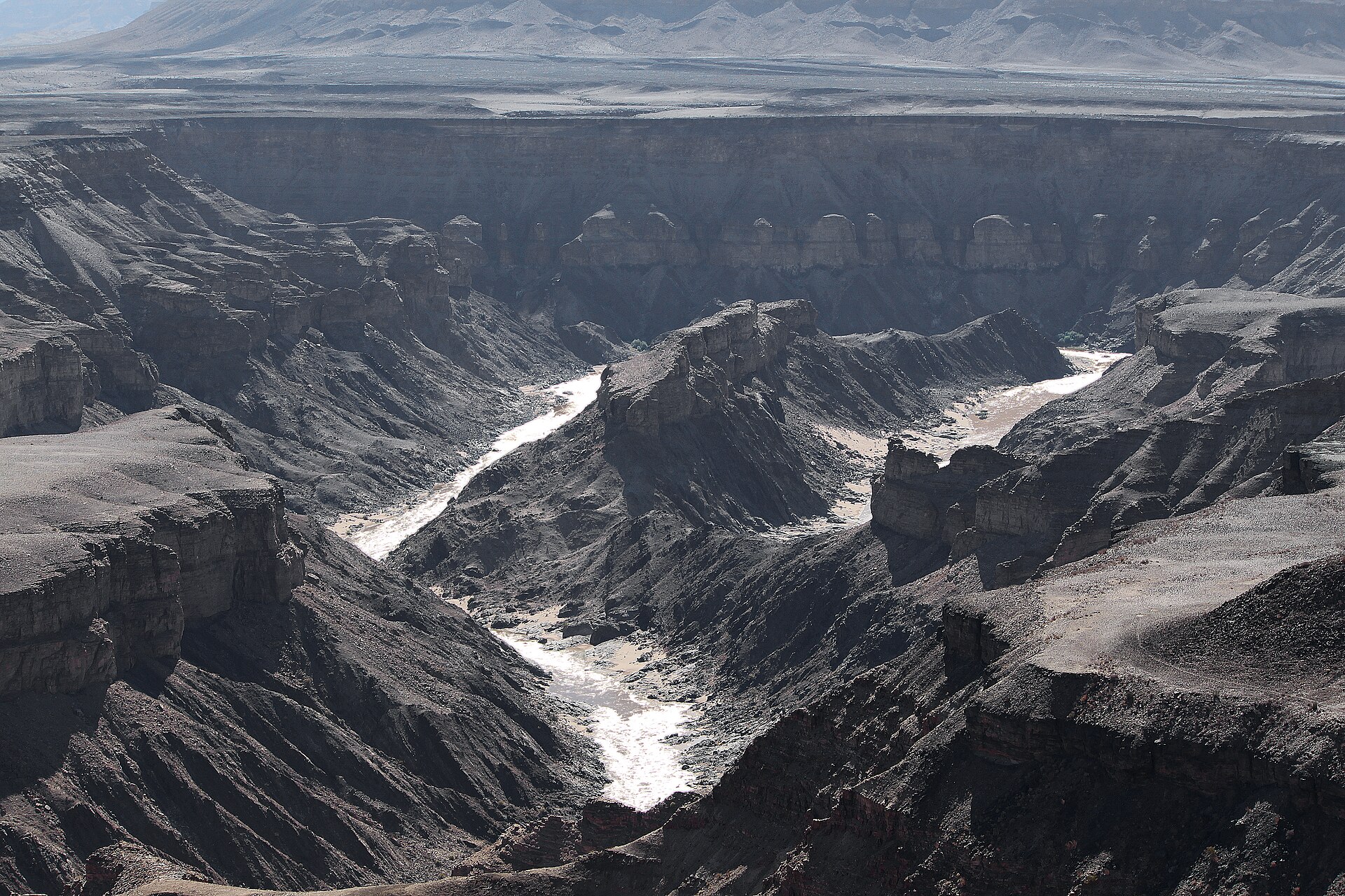 Fish River Canyon i Namibia