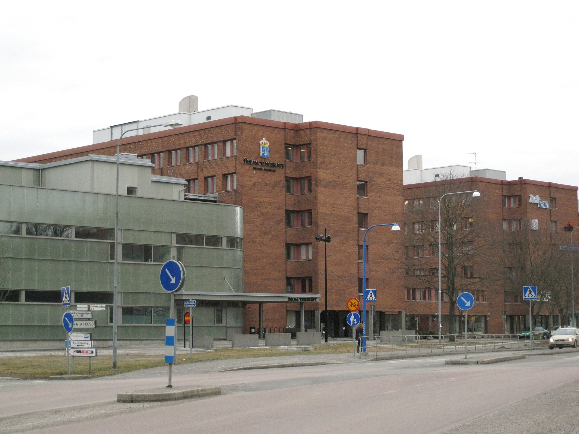 Solna tingsrätt i Sverige.