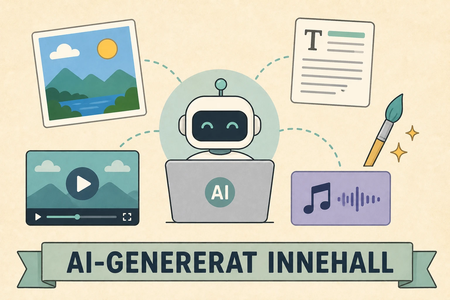 AI-genererat innehåll