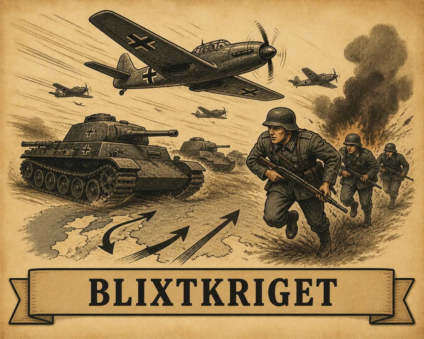 Blixtkriget – Polen faller 1939