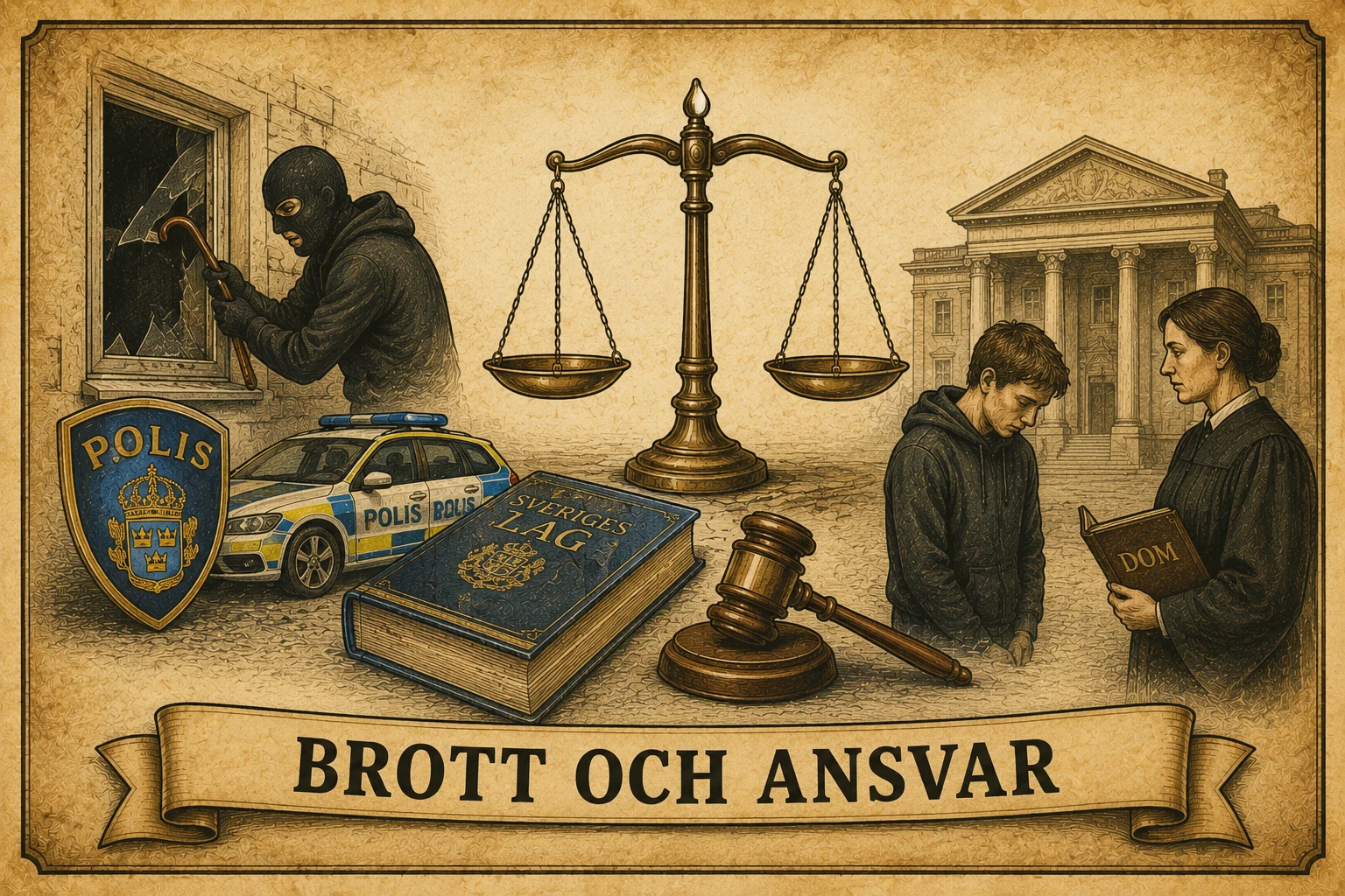 Brott och ansvar