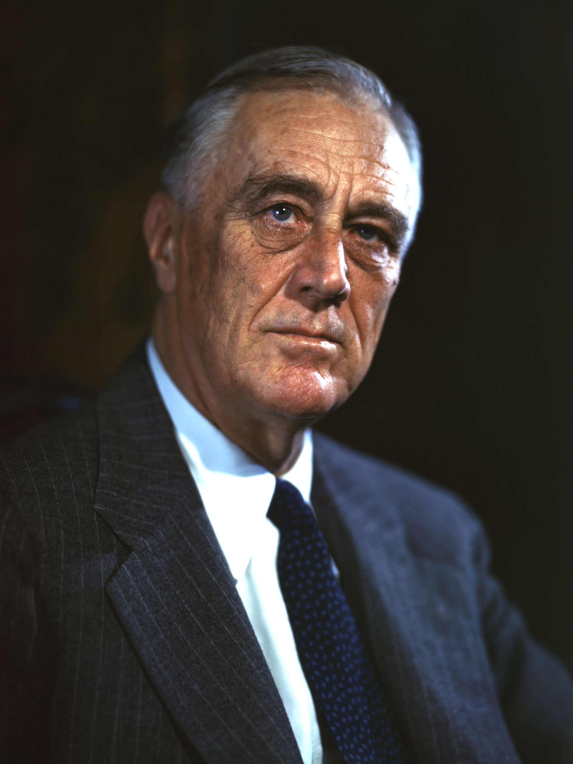 Porträtt av Franklin D. Roosevelt