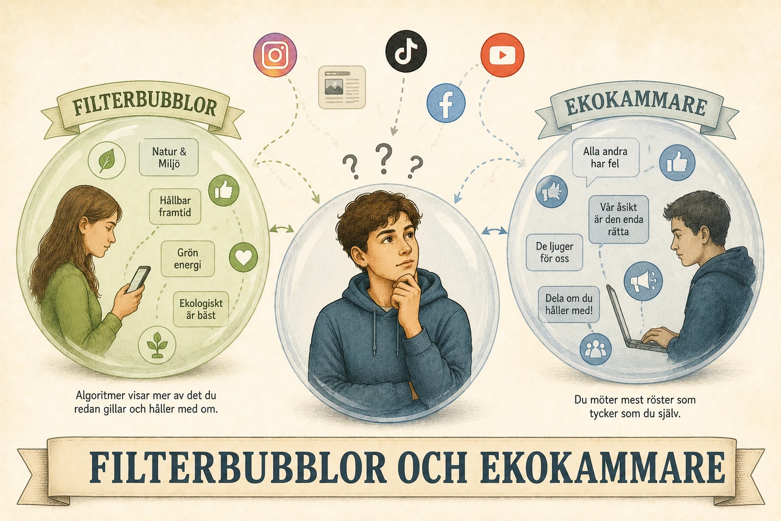 Filterbubblor och ekokammare