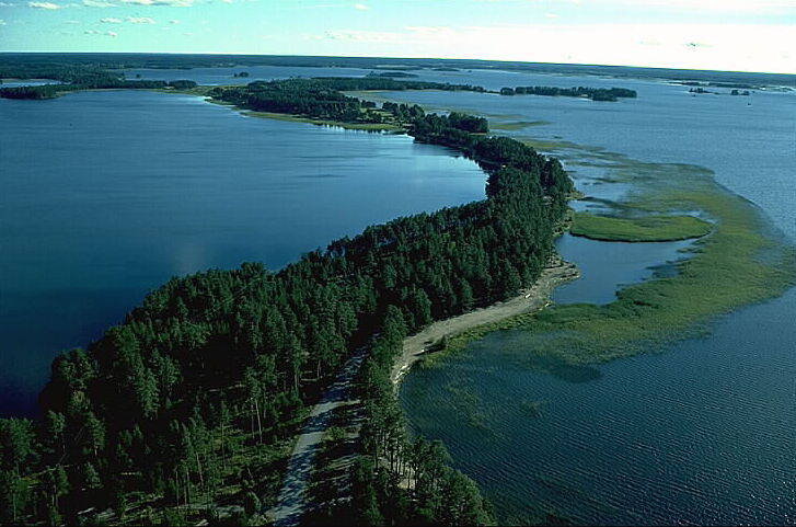 Hedesundafjärden, en insjö i Gästrikland som en gång var en havsvik