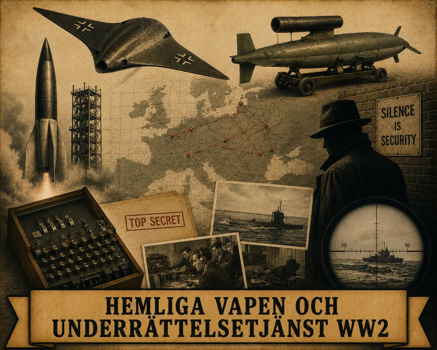 Hemliga vapen och underrättelsetjänst