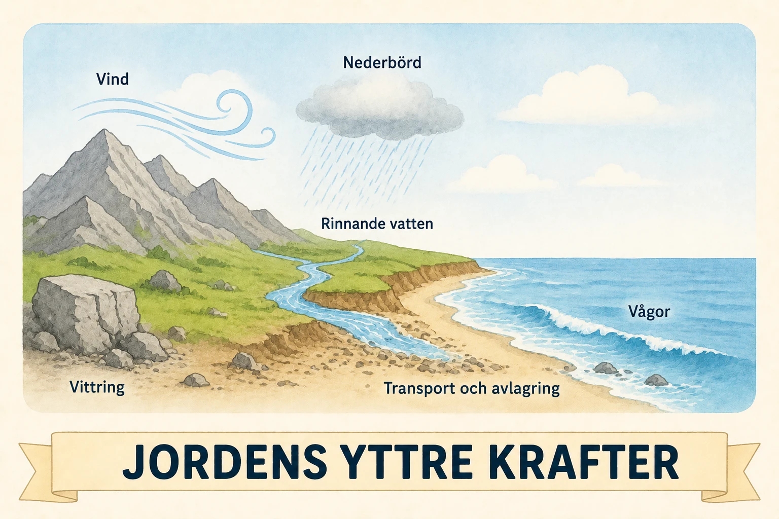 Jordens yttre krafter