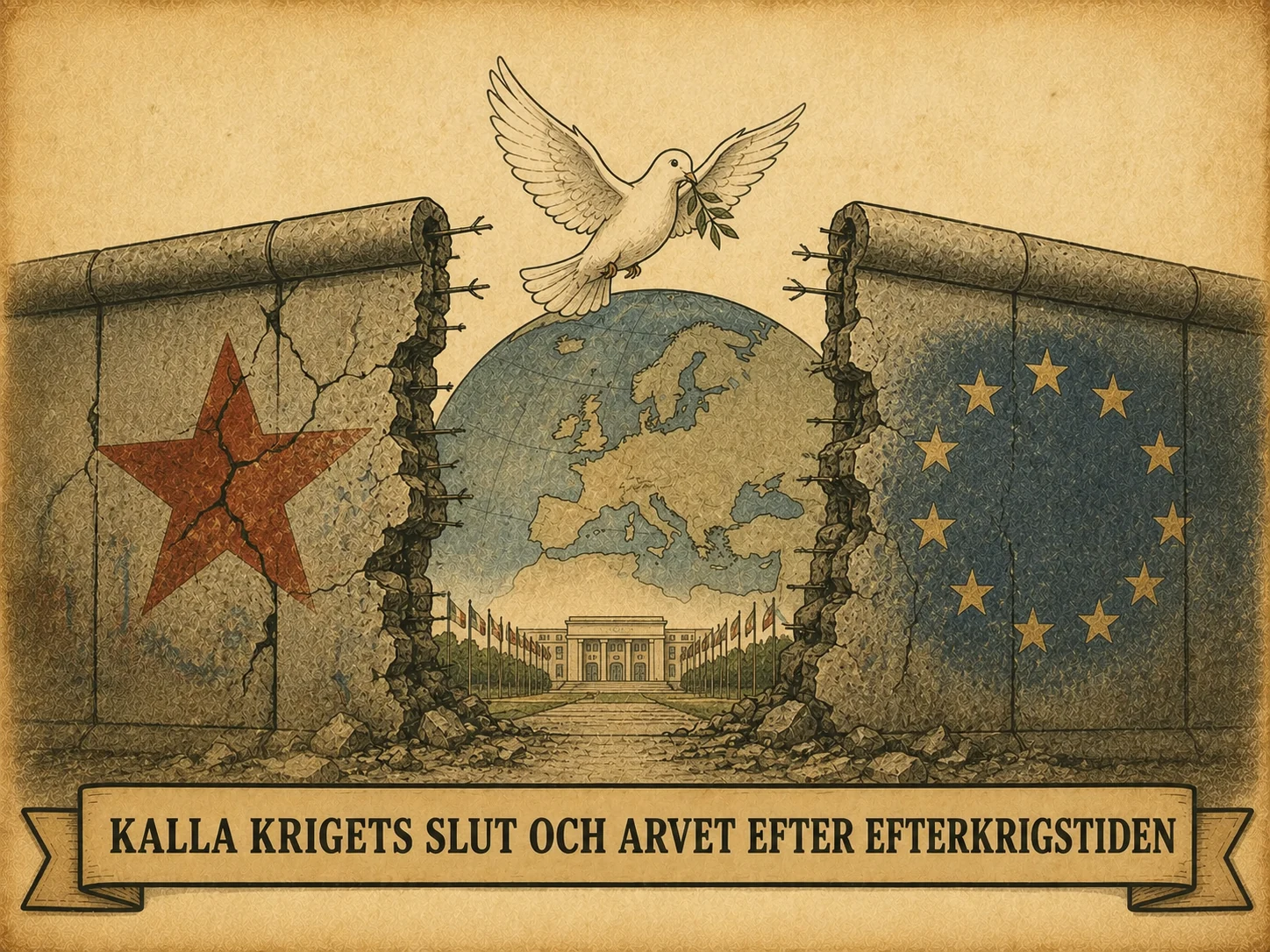 Kalla krigets slut och arvet efter efterkrigstiden