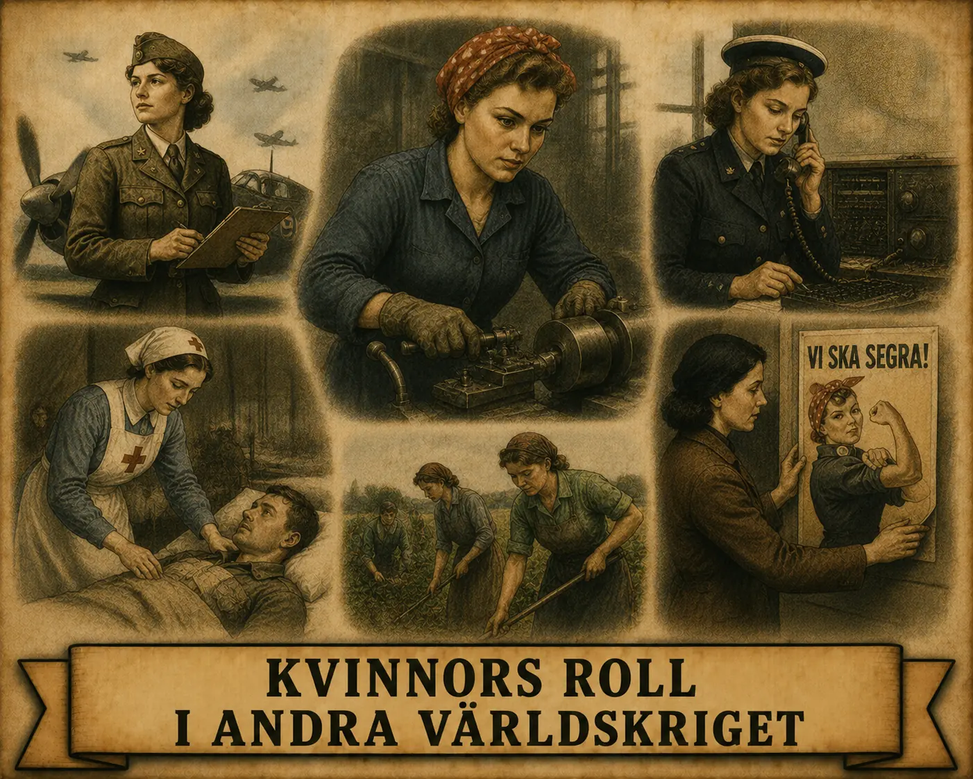Kvinnors roll i andra världskriget