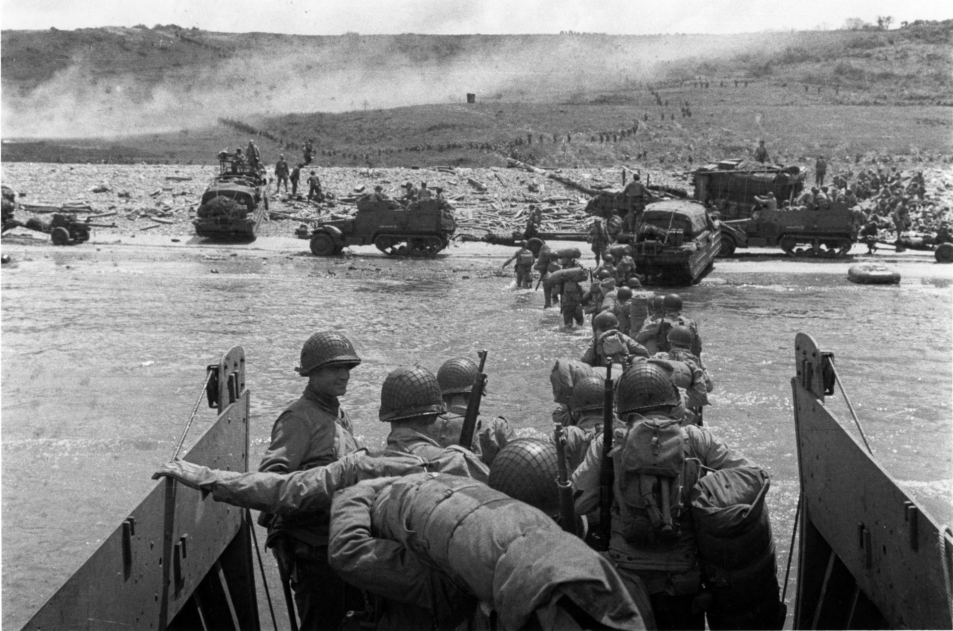 Landningsfartyg dagen D, 6 juni 1944