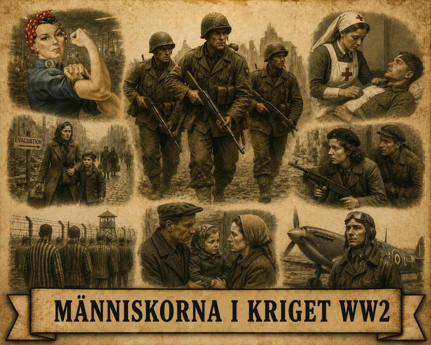 Människorna i kriget WW2