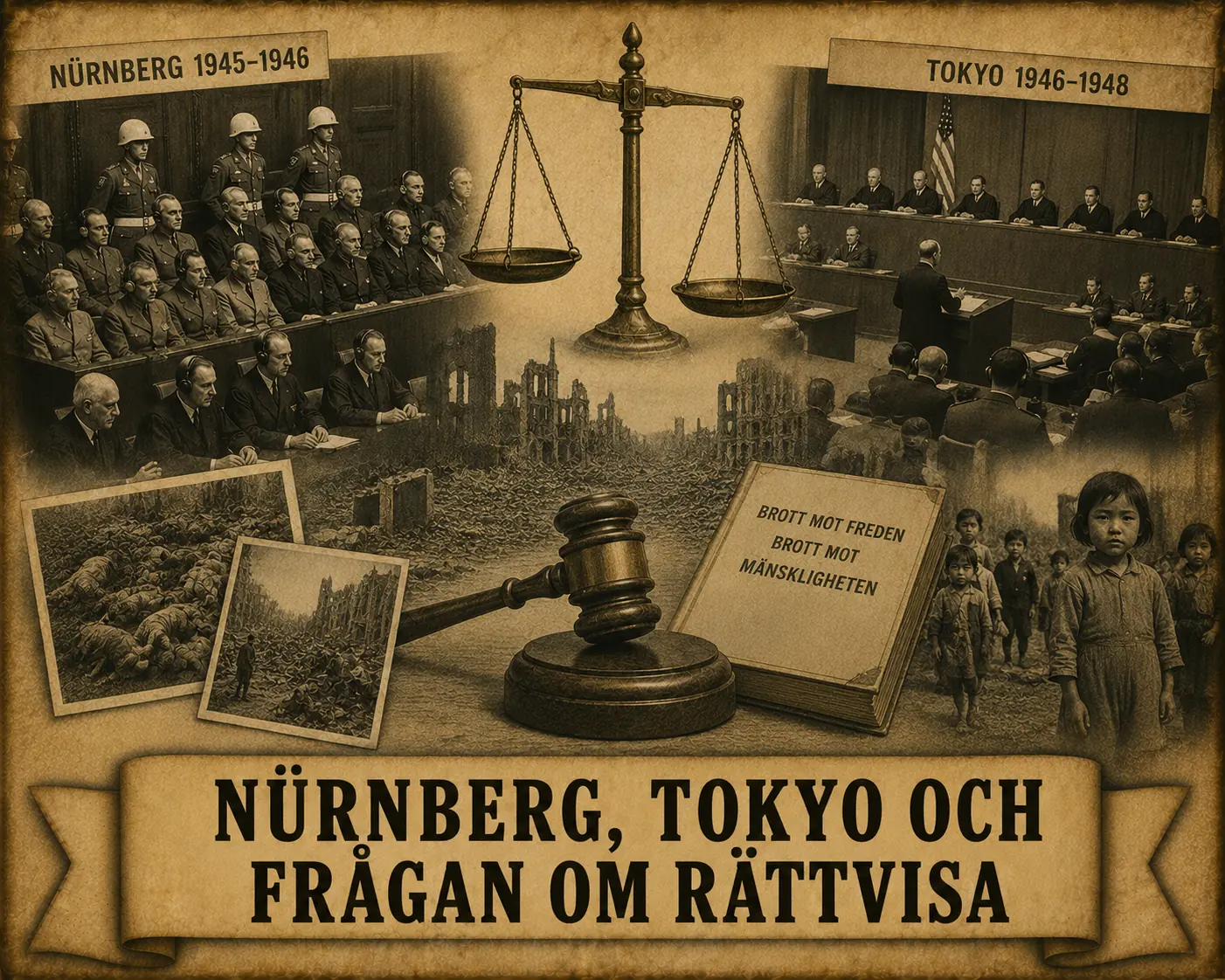 Nürnberg, Tokyo och frågan om rättvisa