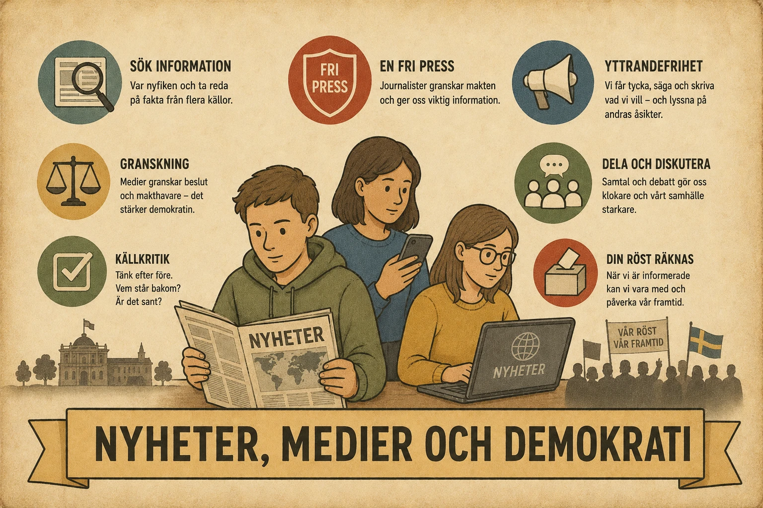 Nyheter, medier och demokrati