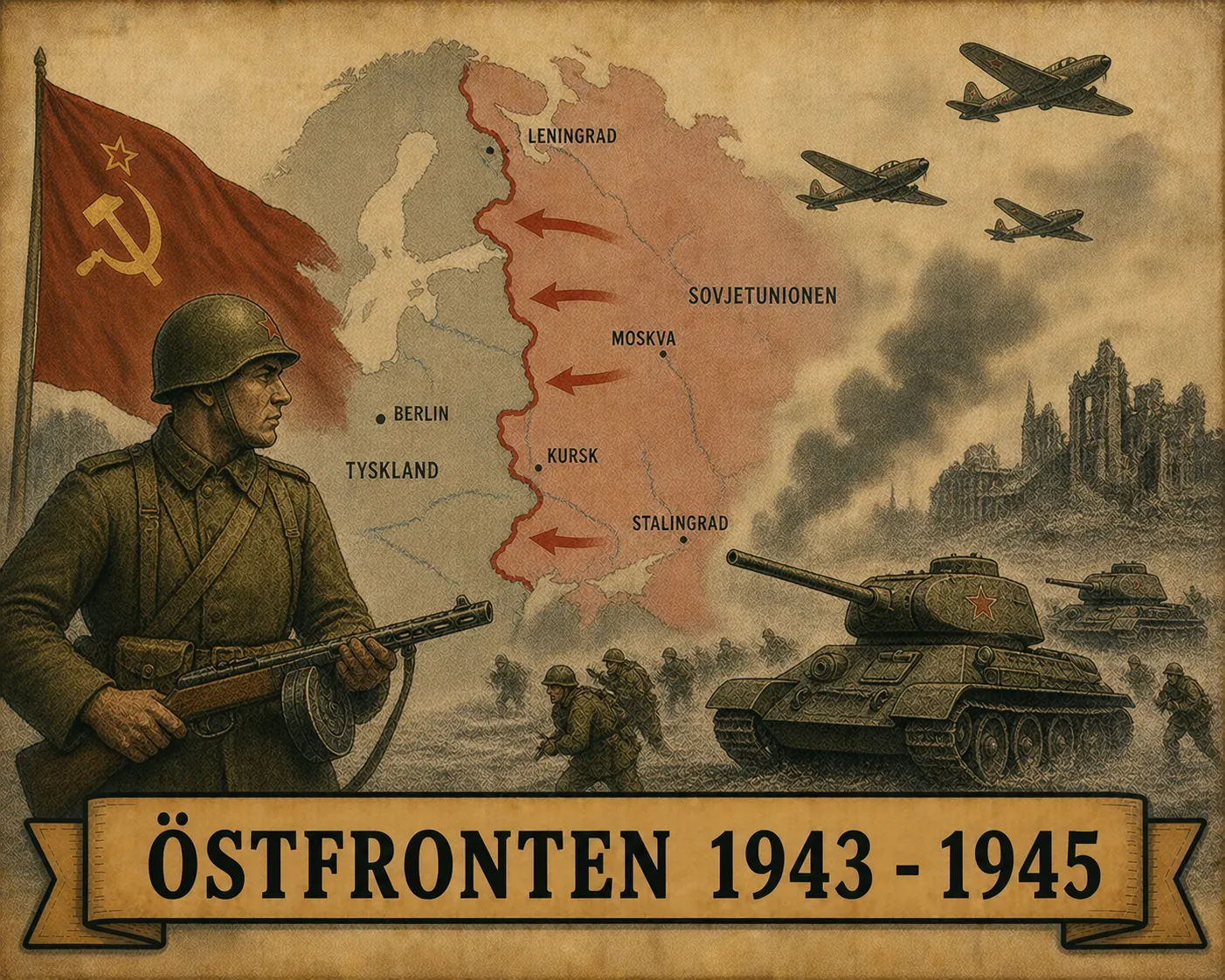 Östfronten 1943 – 1945